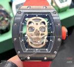 Swiss Quality Richard Mille Skull Replica Watch RM 52-01 Tourbillon for Sale